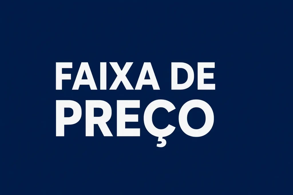 Faixa de Preço
